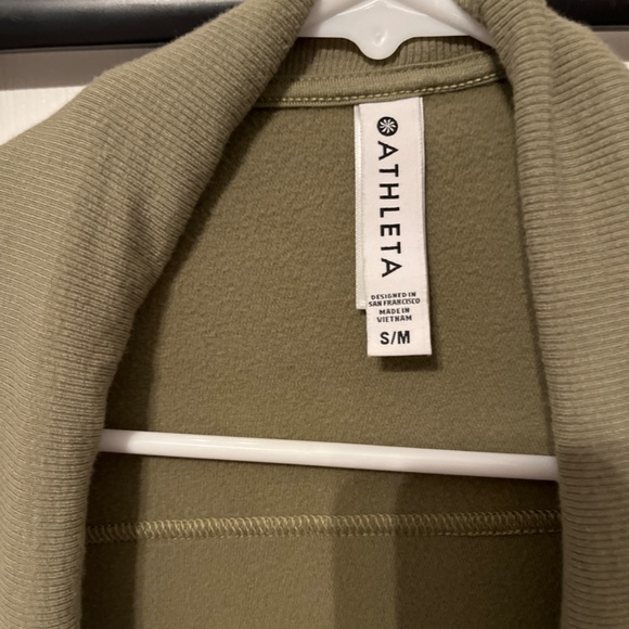 Cardigan olive green - Picture 2 of 3